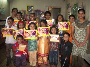 Rangoli Competition - Winners All ! - Prizes donated by Podar College Students